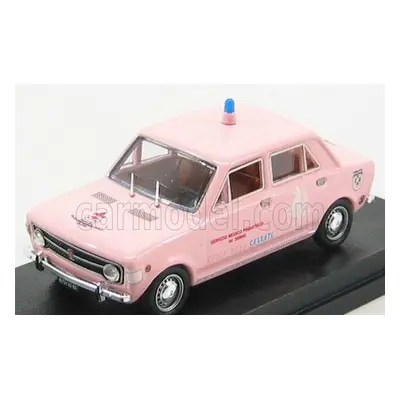 Rio-models Fiat 128 4 Door - 4 Porte Croce Rosa Celeste Servizio Medico Pediatrico 1971 1:43 Pin