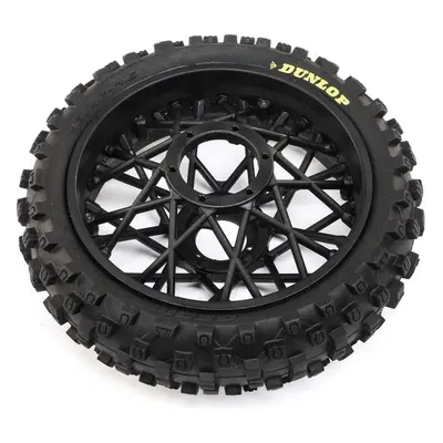 Losi kolo s pneu Dunlop MX53 zadní, disk černý: PM-MX