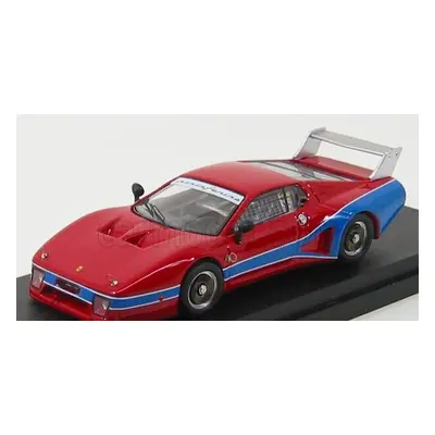 Best-model Ferrari 512 Bb Shilhouette Prova 1978 1:43 Červená Modrá