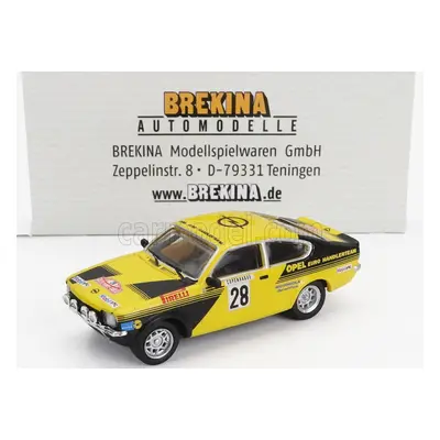 Brekina plast Opel Kadett C Gt/e (night Version) N 28 1:87, žlutá