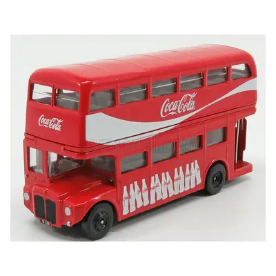 Corgi Routemaster Rml 2757 Autobus London Coca-cola 1956 1:64 Červená Bílá