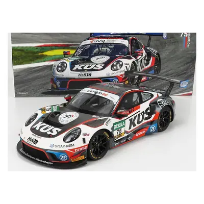 Minichamps Porsche 911 991 Gt3 R Team Kus 75 Bernhard N 75 1:18, bíločerná