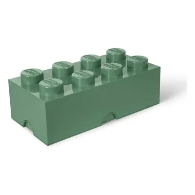 LEGO úložný box 250x500x180mm - army zelená