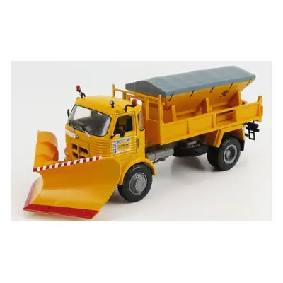 Edicola Pegaso 3040 Truck Snowplough Spargisale E Spazzaneve 1980 1:43 Žlutá