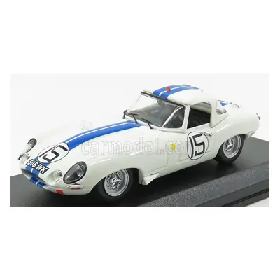 Best-model Jaguar E-type Lightweight 3.8l Team Briggs Cunningham N 15 1:43, bílá