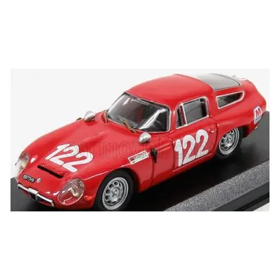 Best-model Alfa romeo Tz1 Scuderia Pagaso N 122 Targa Florio 1966 Lo Piccolo - Sutera 1:43 Red