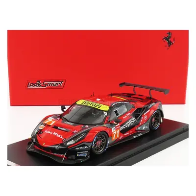 Looksmart Ferrari 488 Gte Evo 3.9l Turbo V8 Team Inception Racing N 71 1:43, červená