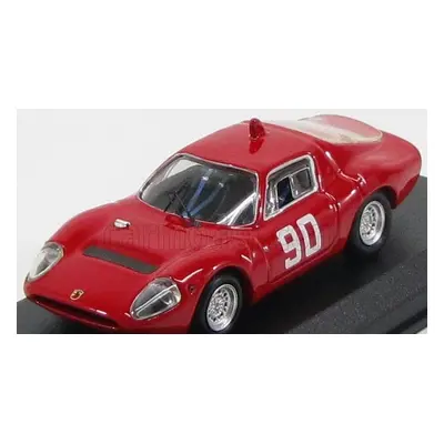 Best-model Abarth Ot1300 Mugello N 90 Mugello 1967 Nesti - Hezemans - Furtmayr 1:43 Red