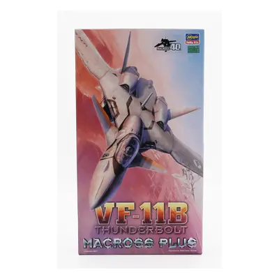 Hasegawa Tv series Vf-11b Thunderbolt Robot Advance Variable Fighter Airplane Macross Plus 1:72 