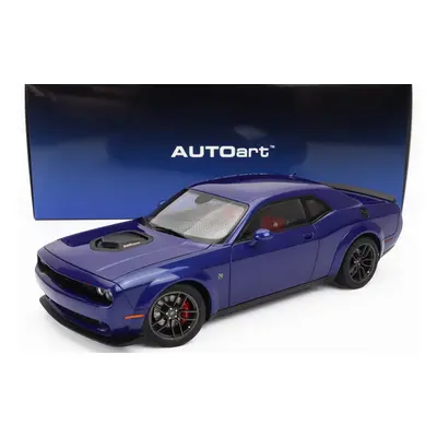 Autoart Dodge Challenger R/t Scat Pack Widebody 2022 1:18 Indingo Blue