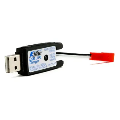 Nabíječ USB 1-článek LiPol 500mA JST