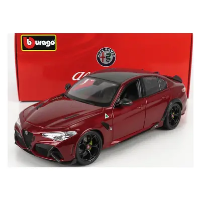 Bburago Alfa romeo Giulia Gta 2020 1:18 Rosso Alfa Met - Tmavě Červená Met