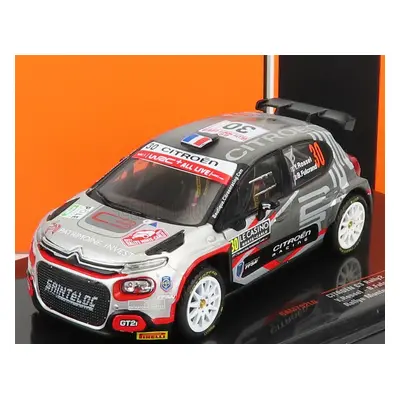 Ixo-models Citroen C3 Rally2 N 30 Rally Montecarlo 2021 1:43, stříbrná