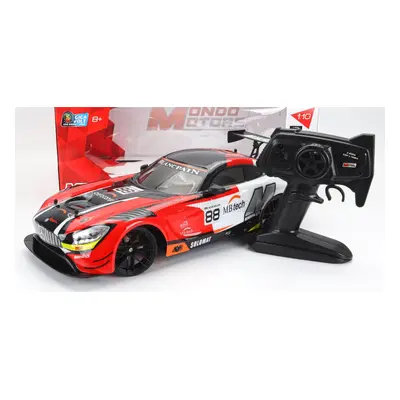 Mondomotors Mercedes benz Gt3 Amg N 88 Racing 2022 1:10 Červená Černá Stříbrná