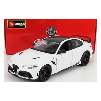 Bburago Alfa romeo Giulia Gtam 2020 1:18 Bianco Trofeo - Bílá