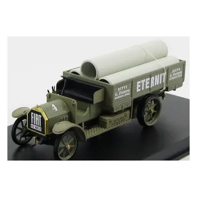 Rio-models Fiat 18 Bl Truck Autocarro Impresa Edile - Eternit 1916 1:43 Zelená