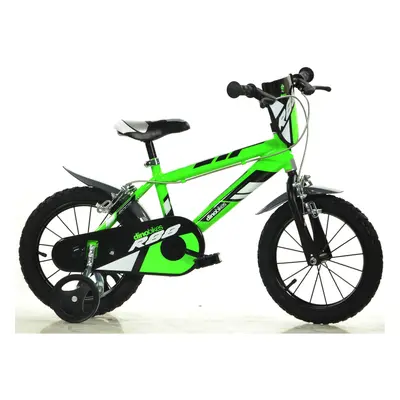 DINO Bikes - Dětské kolo 16" zelené