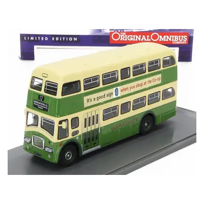 Corgi Leyland Pd3 Autobus Queen Mary 1970 1:76 Zelený Krém