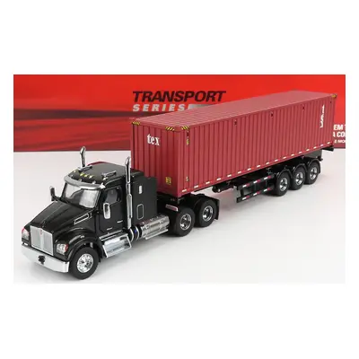 Dm-models Kenworth T880 Sbfa Truck Container 40 1990 1:50 Černá Hnědá