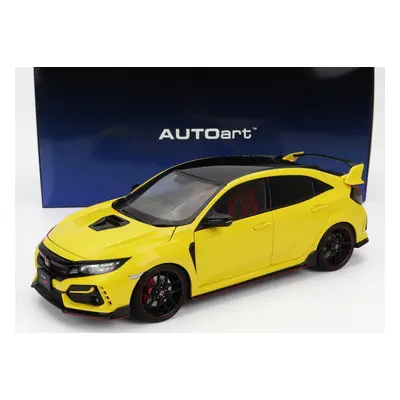 Autoart Honda Civic Type R (fk8) 2021 1:18 Žlutá