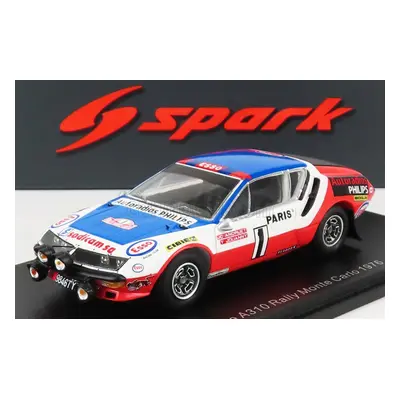 Spark-model Renault Alpine A310 N 1 Rally Montecarlo 1976 J.c.andruet - Y.jouanny 1:43 Bílá Červ