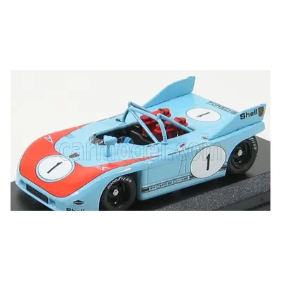 Best-model Porsche 908/3 N 1 Brans-hatch 1972 Jost - Casoni 1:43 Světle Modrá Oranžová