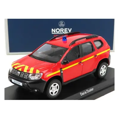 Norev Dacia Duster Pompiers 2020 1:43 Červená Žlutá