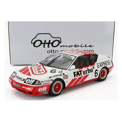 Otto-mobile Renault Gta Alpine N 6 Europa Cup 1987 J.gouhier 1:18 Bílá Červená