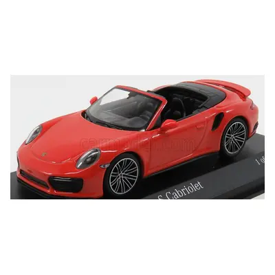 Minichamps Porsche 911 991-2 Turbo S Cabriolet 2017 1:43 Orange