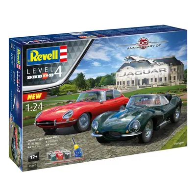 Revell 100 let Jaguaru (1:24) (giftset)