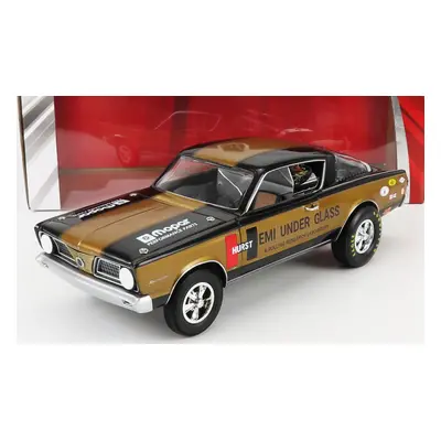 Highway61 Plymouth Barracuda Hemi Under Glass N 0 Coupe 1966 1:18 Black