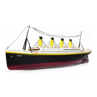 RC loď Titanic, černá