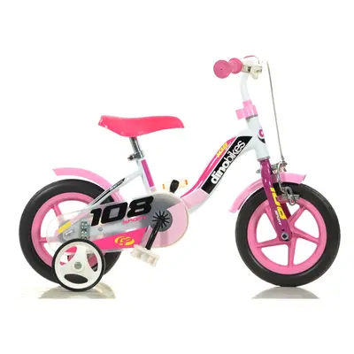 DINO Bikes - Dětské kolo 10" Girl s brzdou