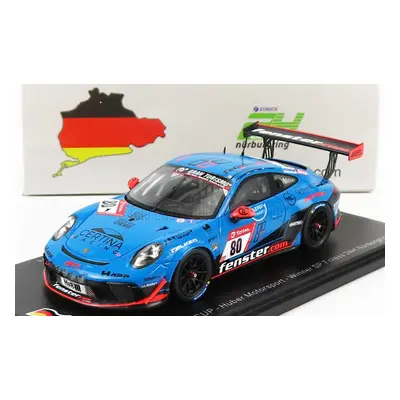 Spark-model Porsche 911 991-2 Gt3 Cup Team Huber Motorsport N 80 Winner Sp7 Class 24h Nurburgrin