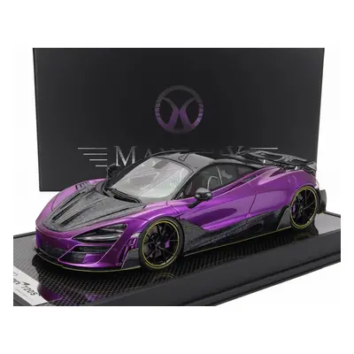 Motorhelix Mclaren 720s Mansory 2019 1:18 Fialový Uhlík