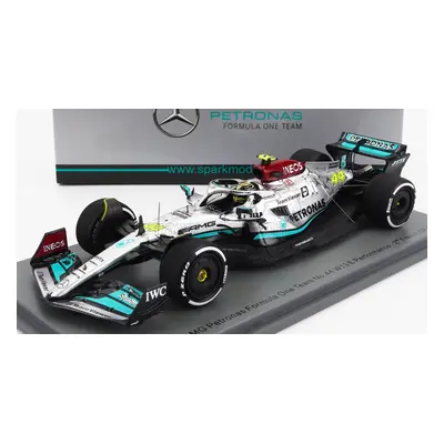 Spark-model Mercedes gp F1 W13e Team Mercedes-amg Petronas F1 N 44 2nd France Gp 2022 Lewis Hami