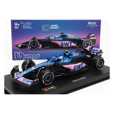 Bburago Renault F1 A523 Team Bwt Alpine F1 N 10 1:43, modrá