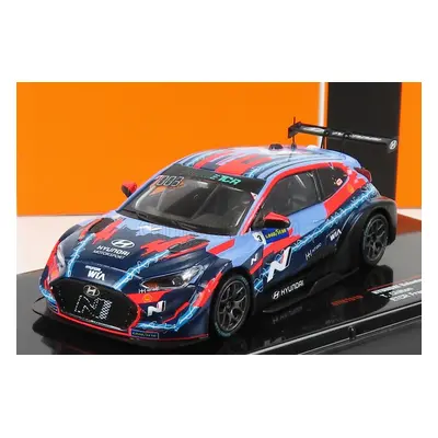 Ixo-models Hyundai Veloster N 3 Etcr Season 2021 T.chilton 1:43 2 Tóny Modré Červené