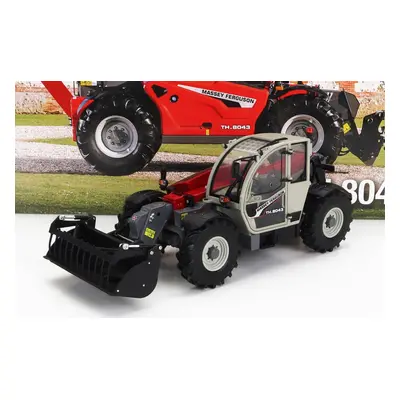 Universal hobbies Massey ferguson Mf Th.8043 Telescopic Tractor - Elevatore 1:32 Červená Šedá