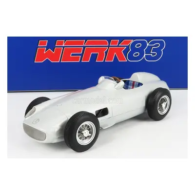 Werk83 Mercedes benz F1 W196 N 0 Plain Body 1954 1:18 Silver