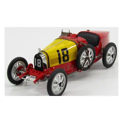 Cmc Bugatti T35 N 18 National Colour Project Spain 1924 1:18 Červená Žlutá