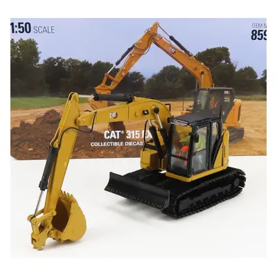 Dm-models Caterpillar Catm315 Pásový bagr 1:50, žlutá