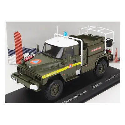 Odeon Acmat Tpk 4-35-c Tanker Truck Ccfm Securite Civile 1985 1:43 Vojenská Zelená