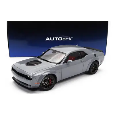 Autoart Dodge Challenger R/t Scat Pack Widebody 2022 1:18 Smok Show Grey