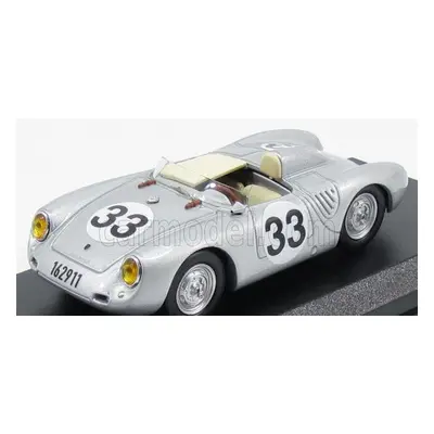 Best-model Porsche 550rs Spider N 33 24h Le Mans 1957 Herrmann - Frankenberg 1:43 Silver