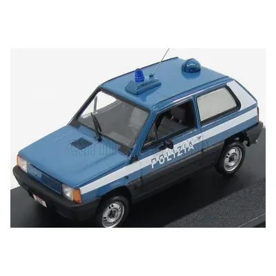 Minichamps Fiat Panda 1980 Polizia - Police 1:43 Modrá Bílá