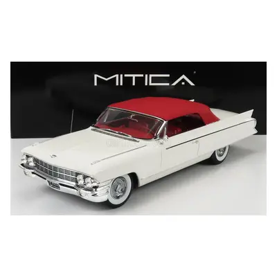 Mitica Cadillac Eldorado Biarritz Convertible Closed 1962 1:18 Bílé Bordeaux