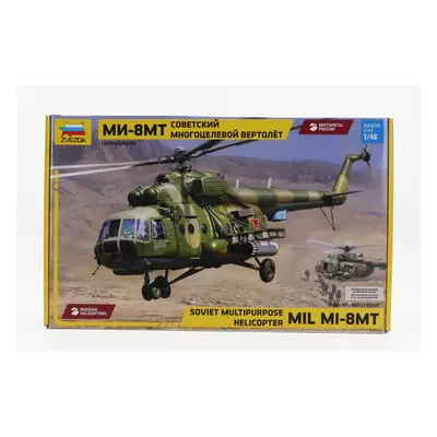 Zvezda Helicopter Mil Mi-8mt Soviet Multipurpose Helicopter Military 1967 1:48 /