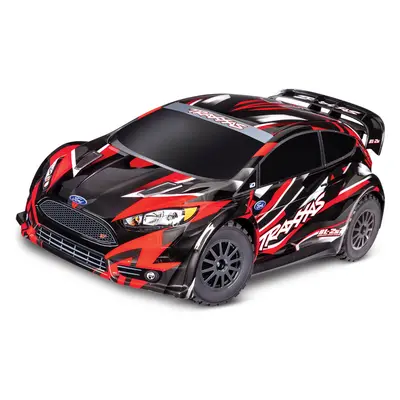 Traxxas Ford Fiesta 1:10 2BL 4WD RTR červená