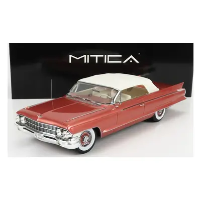 Mitica Cadillac Eldorado Biarritz Convertible Closed 1962 1:18 Pink Met